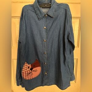 Marisol brand button down shirt size medium